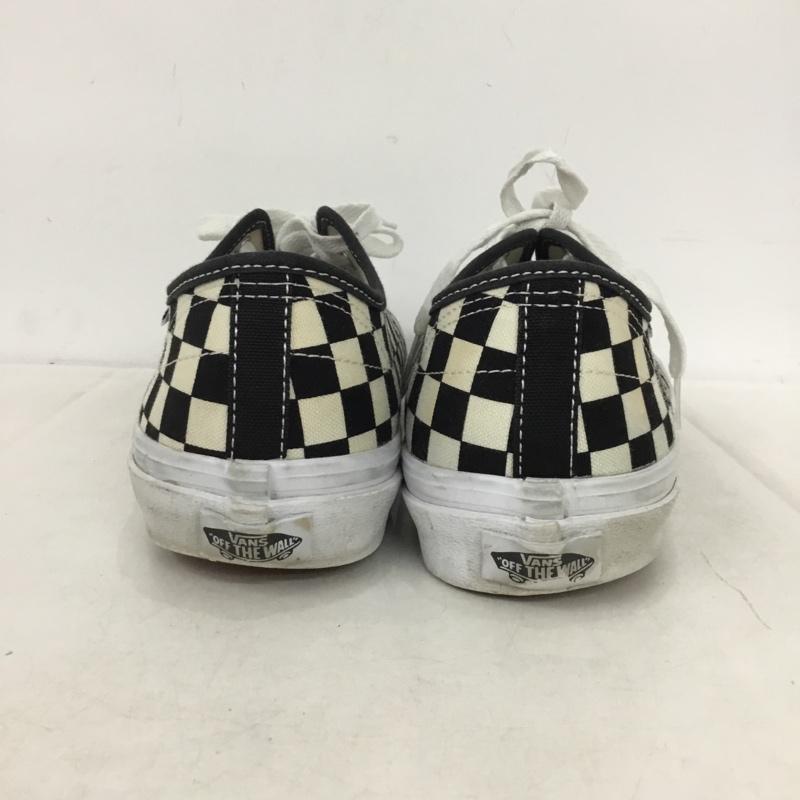 バンズ VANS スニーカー スニーカー V67CVS SIXTY SEVEN 28cm 28.0cm チェック 黒 / ブラック / black X アイボリー / アイボリー / メンズ USED 古着 中古 10161369