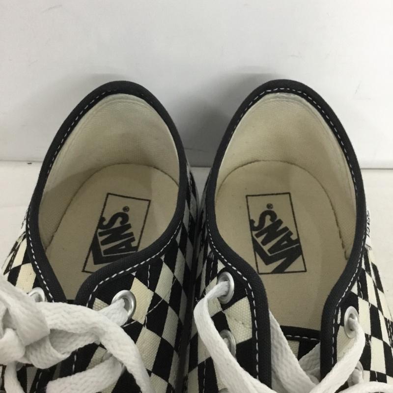 バンズ VANS スニーカー スニーカー V67CVS SIXTY SEVEN 28cm 28.0cm チェック 黒 / ブラック / black X アイボリー / アイボリー / メンズ USED 古着 中古 10161369