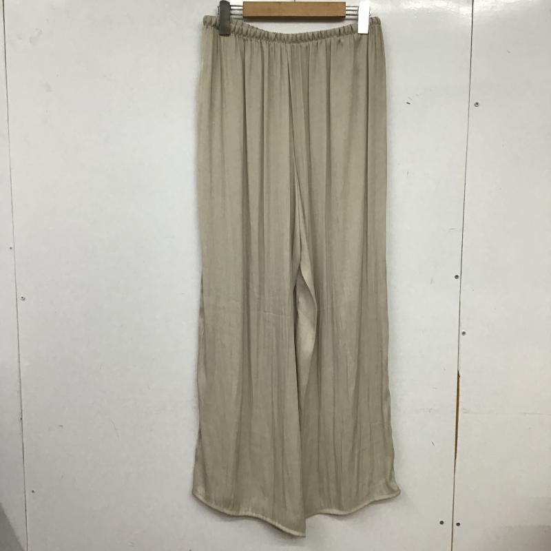ザラ ZARA パンツ ワークパンツ、ペインターパンツ ワイドパンツ カジュアルパンツ フレアパンツ XS 無地 ベージュ / ベージュ / beige レディース USED 古着 中古 10161372