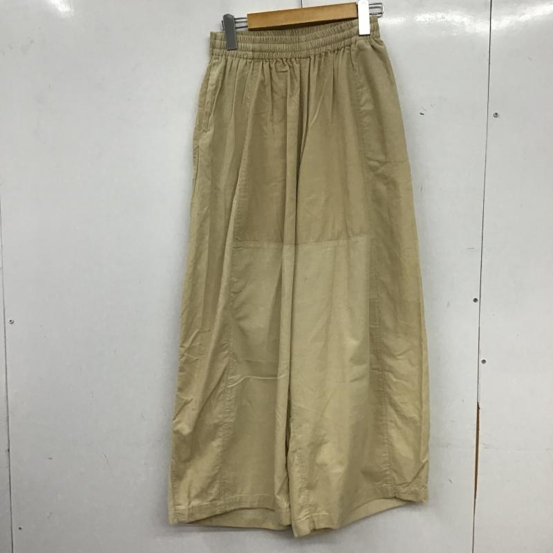 ニコアンド niko and... パンツ ワークパンツ、ペインターパンツ ワイドパンツ コーデュロイパンツ カジュアルパンツ 3 無地 ベージュ / ベージュ / beige レディース USED 古着 中古 10161373