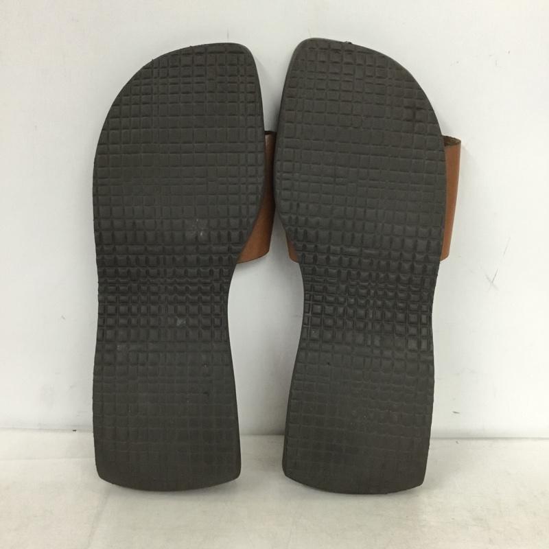 ローレンラルフローレン LAUREN RALPH LAUREN サンダル サンダル 無地 茶 / ブラウン / brown レディース USED 古着 中古 10161376