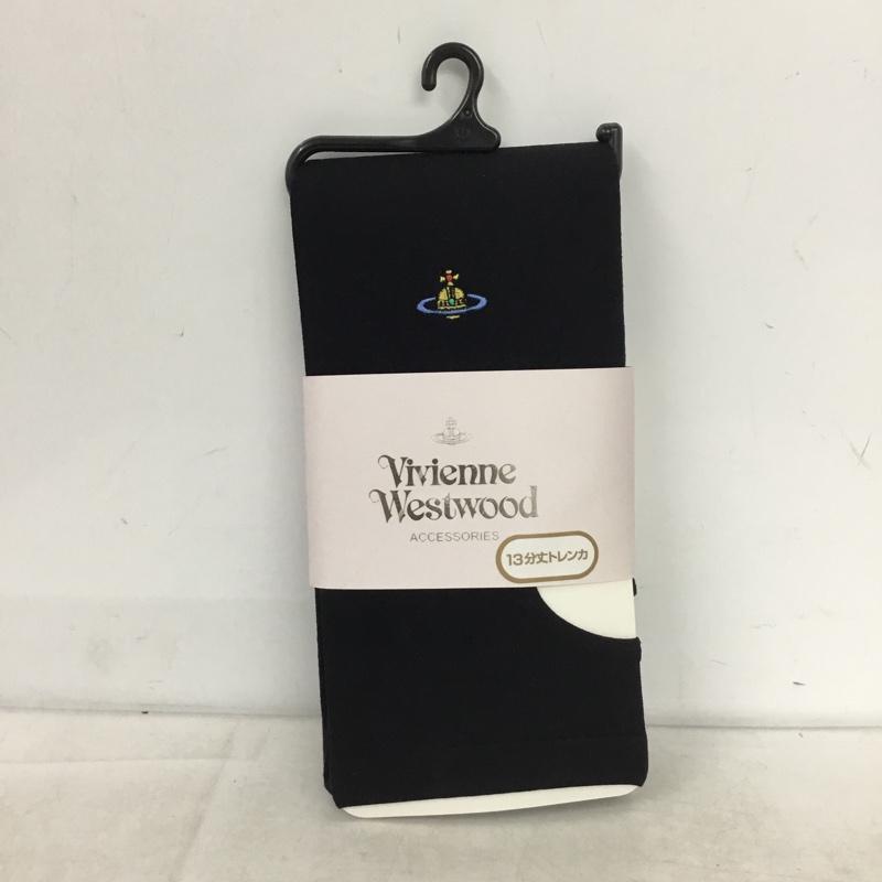 ヴィヴィアンウエストウッド Vivienne Westwood レギンス、トレンカ レギンス、トレンカ 13分丈トレンカ プレーントレンカ オーブ ワンポイント 黒 / ブラック / black レディース USED 古着 中古 10161378