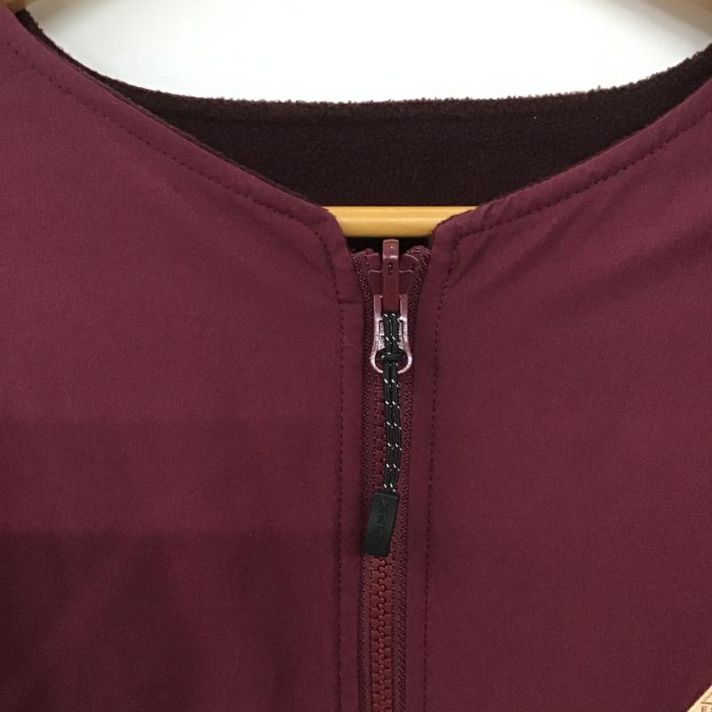 ケルティ KELTY ジャケット、上着 ジャンパー、ブルゾン ジップアップジャケット アウター ノーカラージャケット FREE ロゴ、文字 えんじ / ワインレッド / dark red レディース USED 古着 中古 10161383