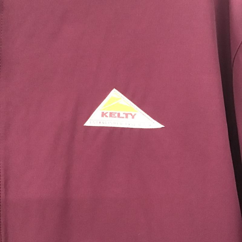 ケルティ KELTY ジャケット、上着 ジャンパー、ブルゾン ジップアップジャケット アウター ノーカラージャケット FREE ロゴ、文字 えんじ / ワインレッド / dark red レディース USED 古着 中古 10161383