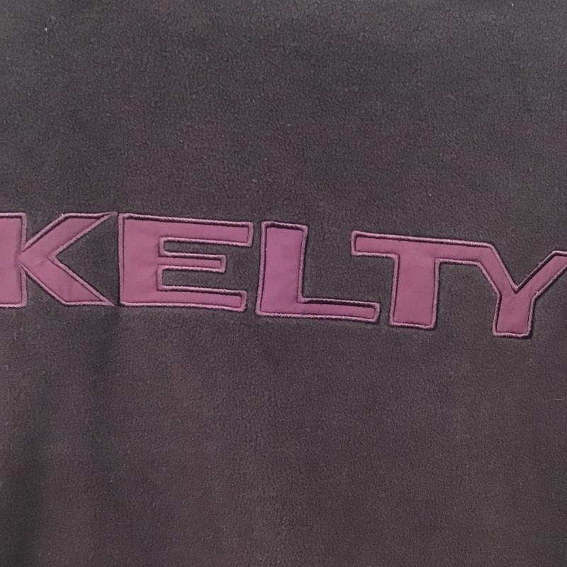 ケルティ KELTY ジャケット、上着 ジャンパー、ブルゾン ジップアップジャケット アウター ノーカラージャケット FREE ロゴ、文字 えんじ / ワインレッド / dark red レディース USED 古着 中古 10161383