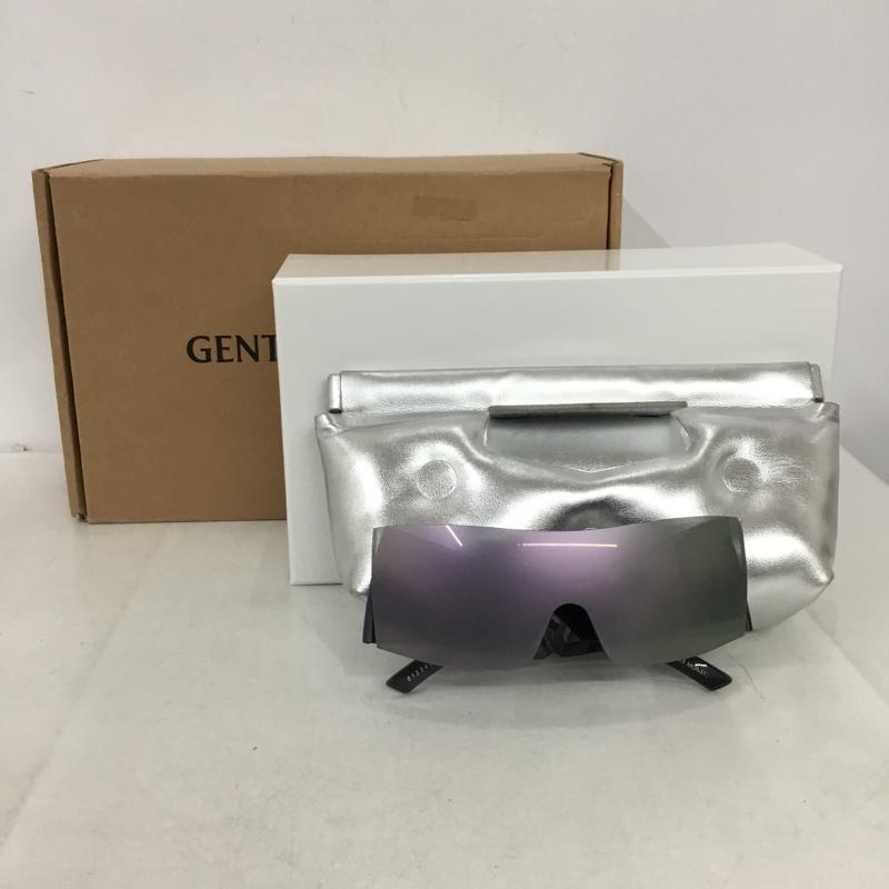 ジェントルモンスター GENTLE MONSTER めがね・サングラス サングラス MM201-MSV1 Maison Margiela ラップアラウンドサングラス 箱有  銀 / シルバー / silver color メンズ USED 古着 中古 10161385