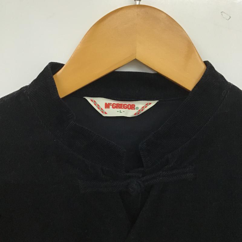 マックレガー McGREGOR シャツ、ブラウス 長袖 長袖シャツ コーデュロイシャツ カジュアルシャツ L 無地 紺 / ネイビー / navy レディース USED 古着 中古 10161387