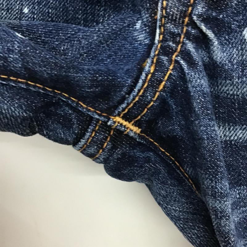 アールエヌエーインク RNAINC パンツ デニム、ジーンズ デニムパンツ スリムパンツ カジュアルパンツ ダメージ加工 インディゴ / インディゴ / Indigo レディース USED 古着 中古 10161392