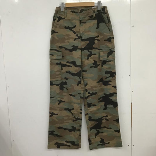ギャップ GAP パンツ ワークパンツ、ペインターパンツ ワイドパンツ ミリタリーパンツ 2 カモフラージュ柄・迷彩 マルチカラー / マルチカラー / multicolor レディース USED 古着 中古 10161393