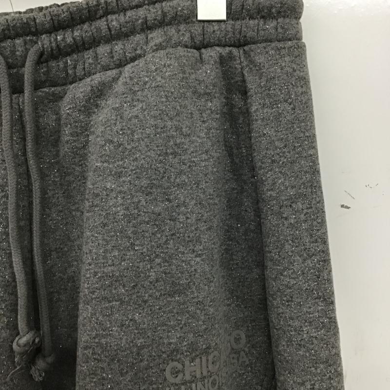 ザラ ZARA パンツ ワークパンツ、ペインターパンツ スウェットパンツ ワイドパンツ カジュアルパンツ L  灰 / グレー / gray レディース USED 古着 中古 10161396