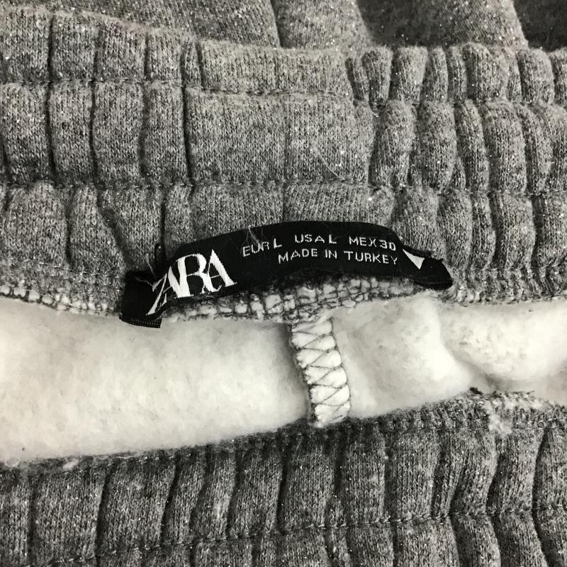 ザラ ZARA パンツ ワークパンツ、ペインターパンツ スウェットパンツ ワイドパンツ カジュアルパンツ L  灰 / グレー / gray レディース USED 古着 中古 10161396