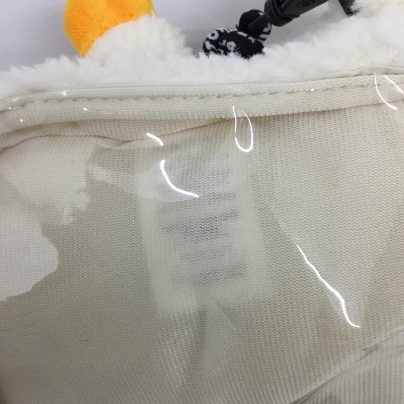 アベイシングエイプ A BATHING APE ショルダーバッグ ショルダーバッグ BABY MILO FAUX FUR PLUSH DOLL MOBILE PHONE BAG ぬいぐるみ型モバイルバッグ キャラクター オフホワイト / オフホワイト / メンズ USED 古着 中古 10161401