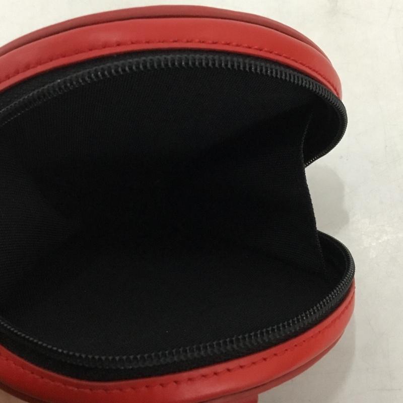 アベイシングエイプ A BATHING APE 財布 コンパクト財布 SHARK LEATHER COIN CASE  赤 / レッド / red メンズ USED 古着 中古 10161402