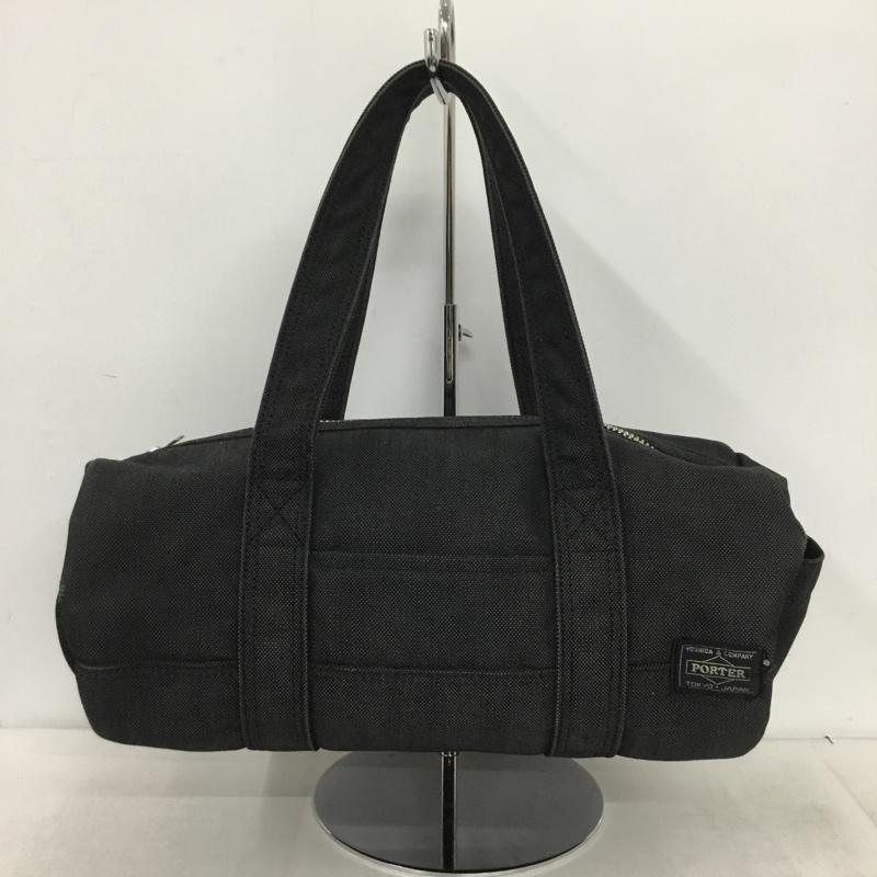 ポーター PORTER ハンドバッグ ハンドバッグ ミニボストンバッグ SMOKY ロゴ、文字 黒 / ブラック / black メンズ USED 古着 中古 10161406