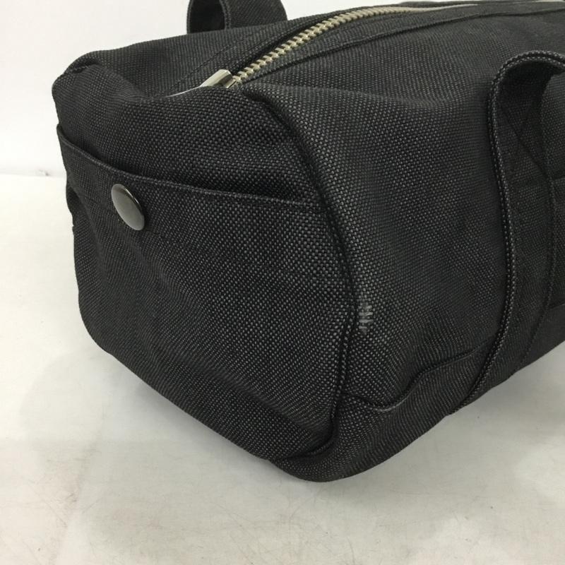 ポーター PORTER ハンドバッグ ハンドバッグ ミニボストンバッグ SMOKY ロゴ、文字 黒 / ブラック / black メンズ USED 古着 中古 10161406