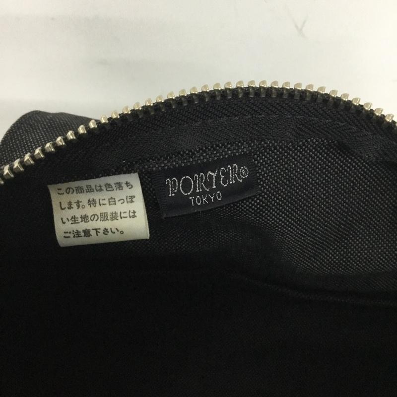 ポーター PORTER ハンドバッグ ハンドバッグ ミニボストンバッグ SMOKY ロゴ、文字 黒 / ブラック / black メンズ USED 古着 中古 10161406