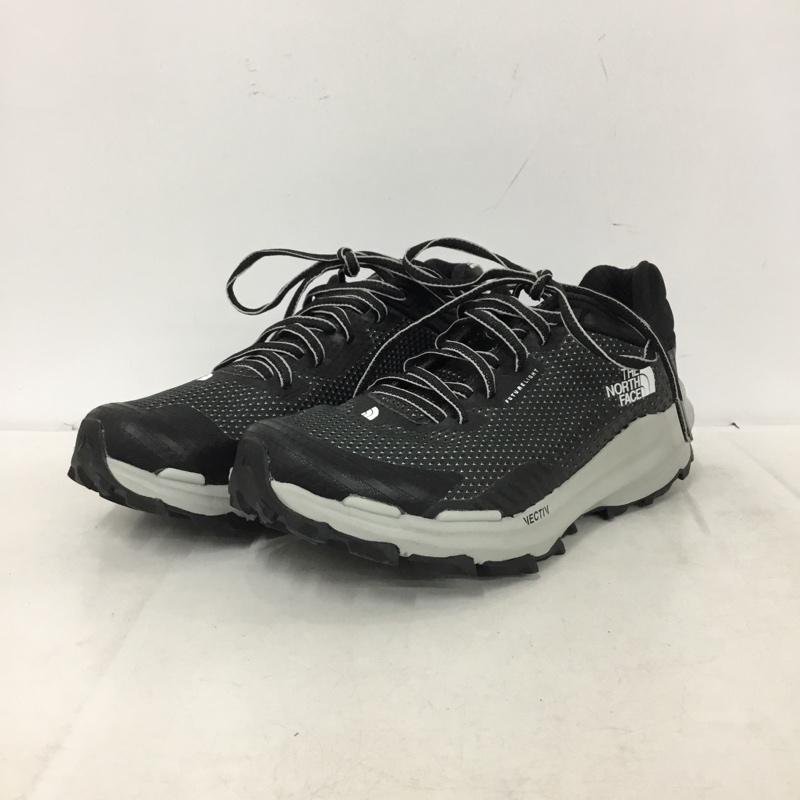 ザノースフェイス THE NORTH FACE スニーカー スニーカー NF0A5JCZ W VECTIV Fastpack FUTURELIGHT 23.5cm ハイキングシューズ 23.5cm ロゴ、文字 黒 / ブラック / black X 灰 / グレー / gray レディース USED 古着 中古 10161409