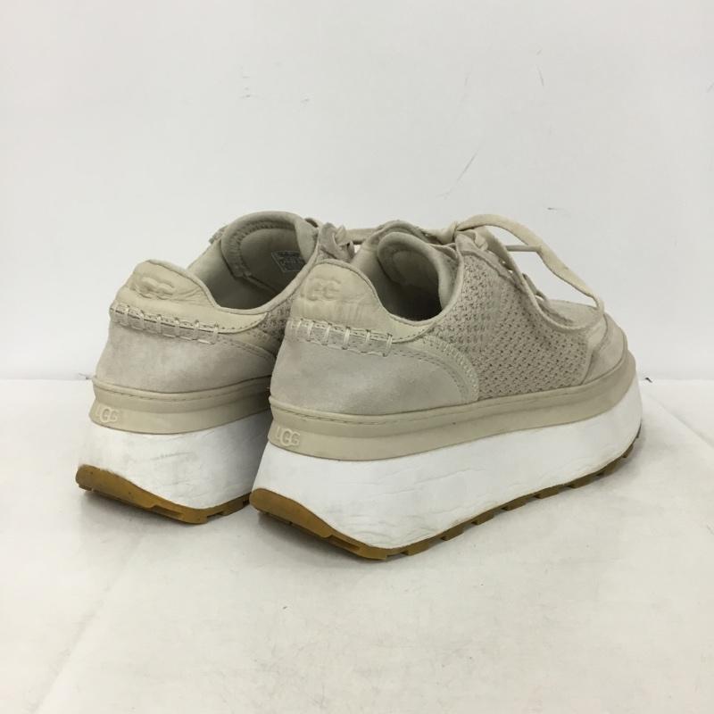 アグ UGG スニーカー スニーカー 1170556 テイラン レースアップ 23cm 厚底シューズ 23.0cm ロゴ、文字 ベージュ / ベージュ / beige レディース USED 古着 中古 10161410