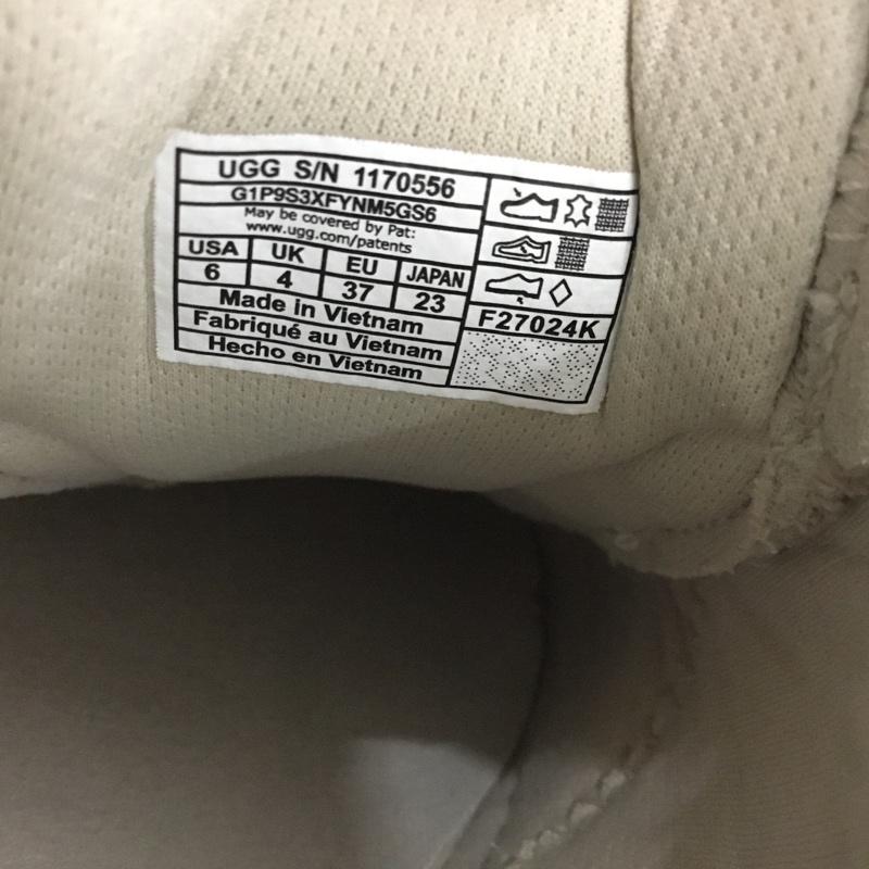 アグ UGG スニーカー スニーカー 1170556 テイラン レースアップ 23cm 厚底シューズ 23.0cm ロゴ、文字 ベージュ / ベージュ / beige レディース USED 古着 中古 10161410