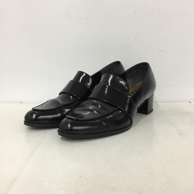 古着 USED パンプス パンプス 太ヒール 23.5 MACKINTOSH LONDON 23.5cm 無地 黒 / ブラック / black レディース USED 古着 中古 10161413