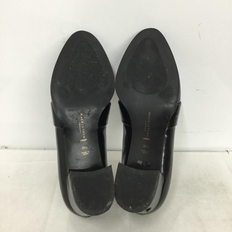 古着 USED パンプス パンプス 太ヒール 23.5 MACKINTOSH LONDON 23.5cm 無地 黒 / ブラック / black レディース USED 古着 中古 10161413