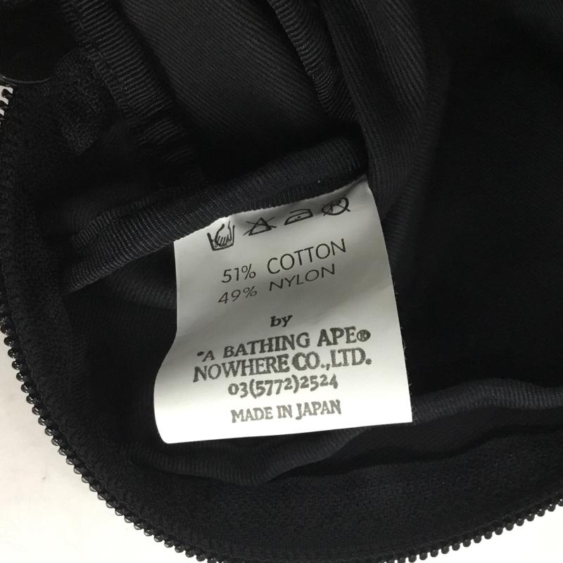 アベイシングエイプ A BATHING APE ポーチ ポーチ 小物入れ タグ付き カモフラージュ柄・迷彩 黒 / ブラック / black メンズ USED 古着 中古 10161417