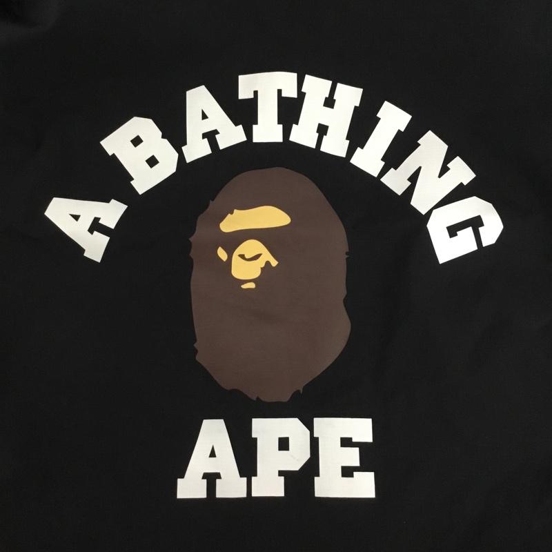 アベイシングエイプ A BATHING APE リュックサック、デイパック リュックサック、デイバッグ ナップサック GO APE POINTER COLLEGE プリント 黒 / ブラック / black メンズ USED 古着 中古 10161423
