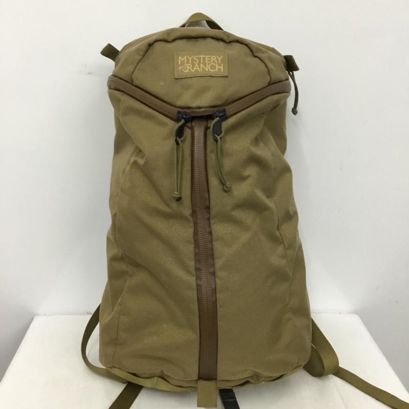 ミステリーランチ MYSTERY RANCH リュックサック、デイパック リュックサック、デイバッグ バックパック ロゴ、文字 ベージュ / ベージュ / beige メンズ USED 古着 中古 10161424