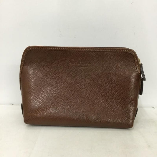 コールハーン COLE HAAN セカンドバッグ セカンドバッグ クラッチバッグ ロゴ、文字 茶 / ブラウン / brown レディース USED 古着 中古 10161425