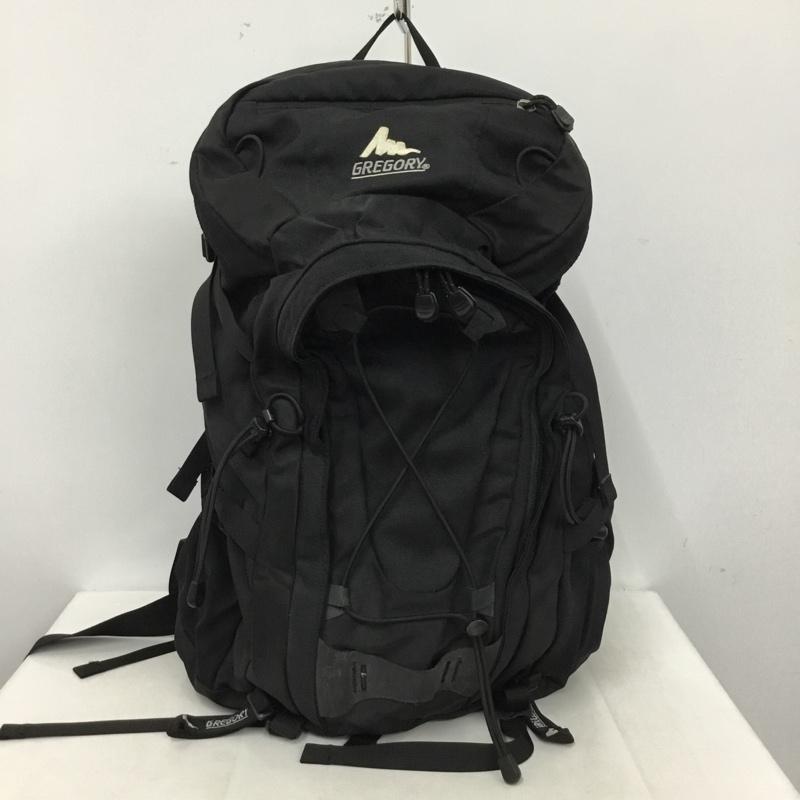 グレゴリー GREGORY リュックサック、デイパック リュックサック、デイバッグ バックパック ロゴ、文字 黒 / ブラック / black メンズ USED 古着 中古 10161430