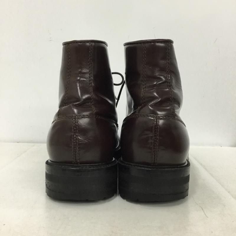 ブッテロ BUTTERO ブーツ ショートブーツ レースアップ 無地 茶 / ブラウン / brown メンズ USED 古着 中古 10161431