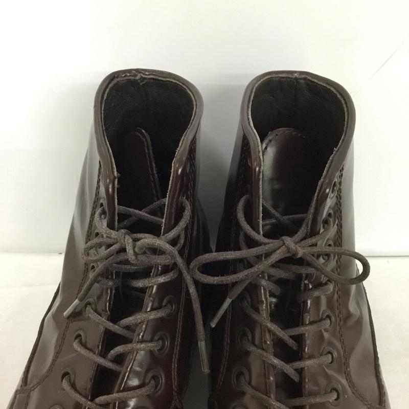 ブッテロ BUTTERO ブーツ ショートブーツ レースアップ 無地 茶 / ブラウン / brown メンズ USED 古着 中古 10161431