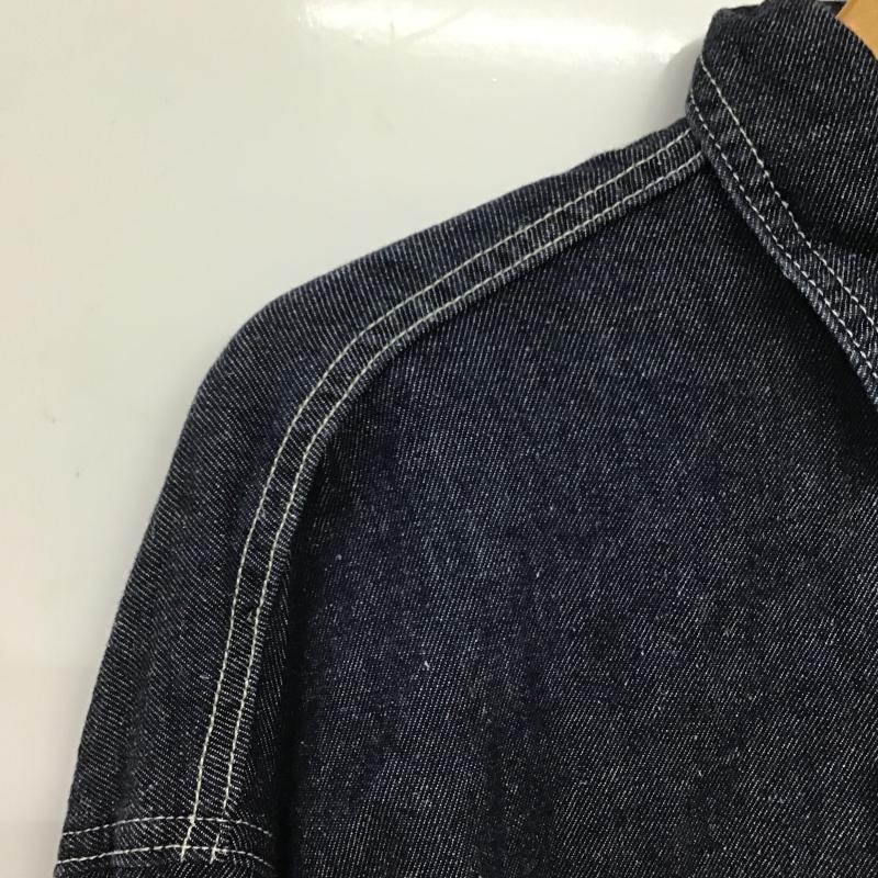 リーバイス Levi s シャツ、ブラウス 長袖 デニムシャツ S 無地 インディゴ / インディゴ / Indigo レディース USED 古着 中古 10161436