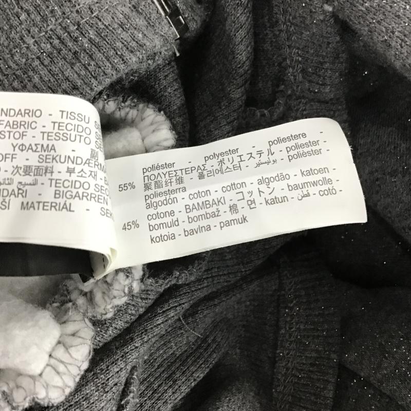 ザラ ZARA パーカー 長袖 ジップパーカー S 無地 灰 / グレー / gray レディース USED 古着 中古 10161439