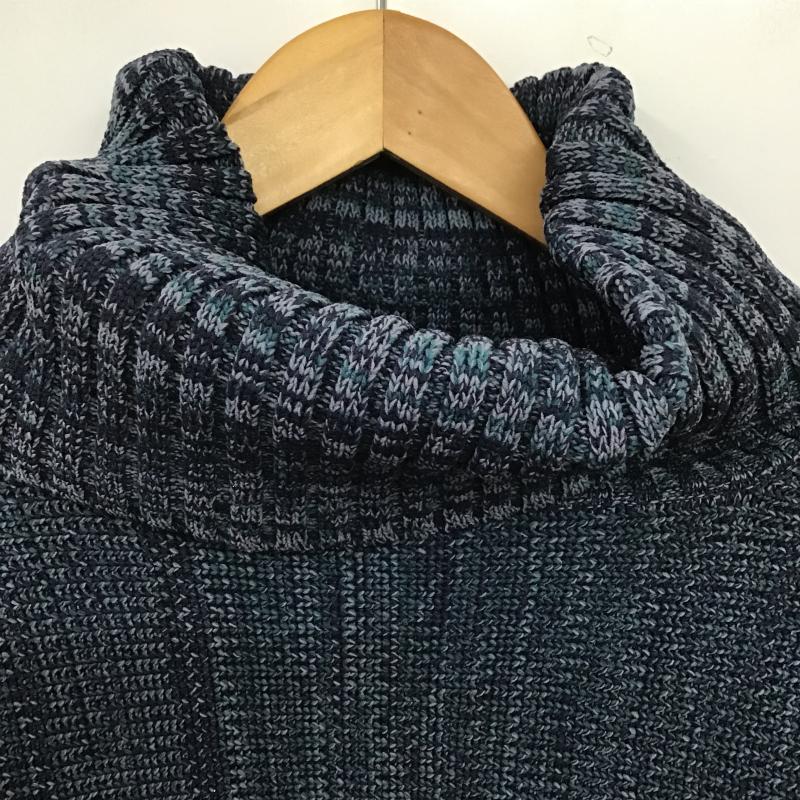 ムルーア MURUA ニット、セーター 長袖 012252601401 BIGタートルニットプルオーバー FREE 無地 紺 / ネイビー / navy レディース USED 古着 中古 10161440