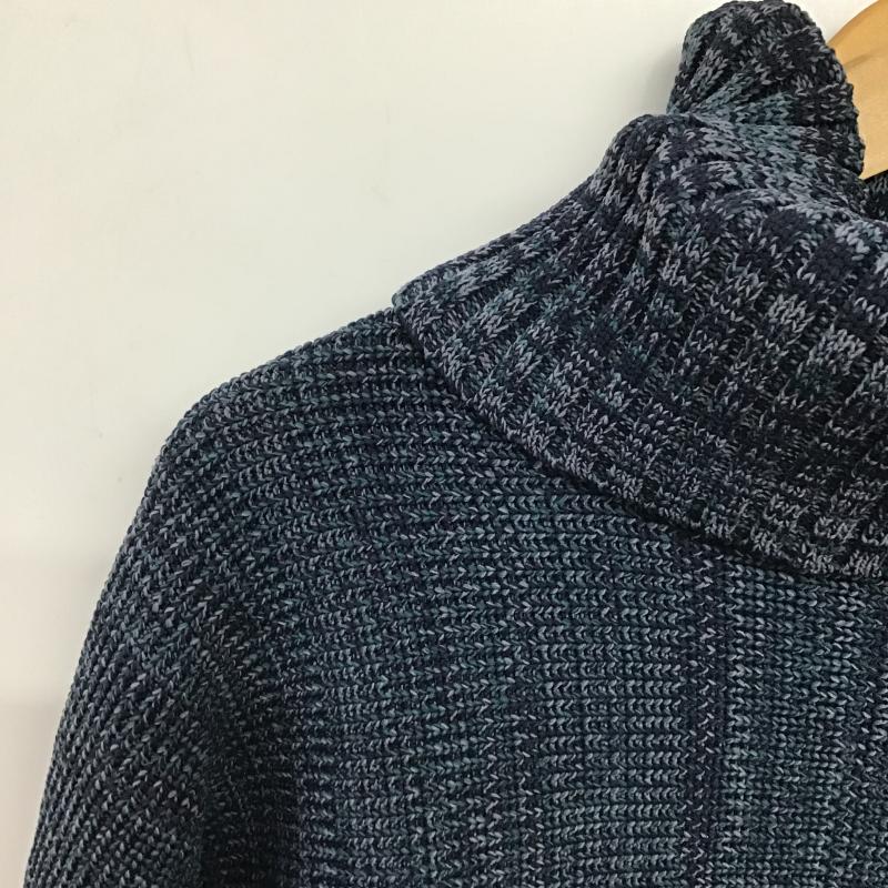 ムルーア MURUA ニット、セーター 長袖 012252601401 BIGタートルニットプルオーバー FREE 無地 紺 / ネイビー / navy レディース USED 古着 中古 10161440
