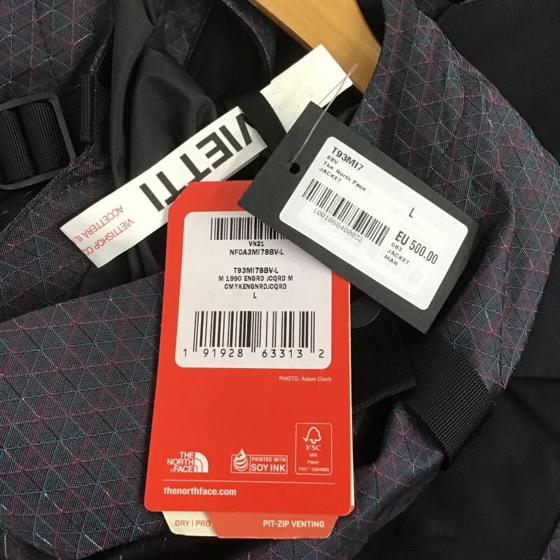 ザノースフェイス THE NORTH FACE ジャケット、上着 ジャンパー、ブルゾン ジップアップジャケット アウター パーカー L プリント マルチカラー / マルチカラー / multicolor メンズ USED 古着 中古 10161441