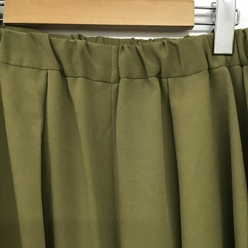 オズモーシスロフ OSMOSISLOAF パンツ ワークパンツ、ペインターパンツ 501006-447P サイドレイヤードパンツ ONE SIZE 無地 カーキ / カーキ / khaki レディース USED 古着 中古 10161442