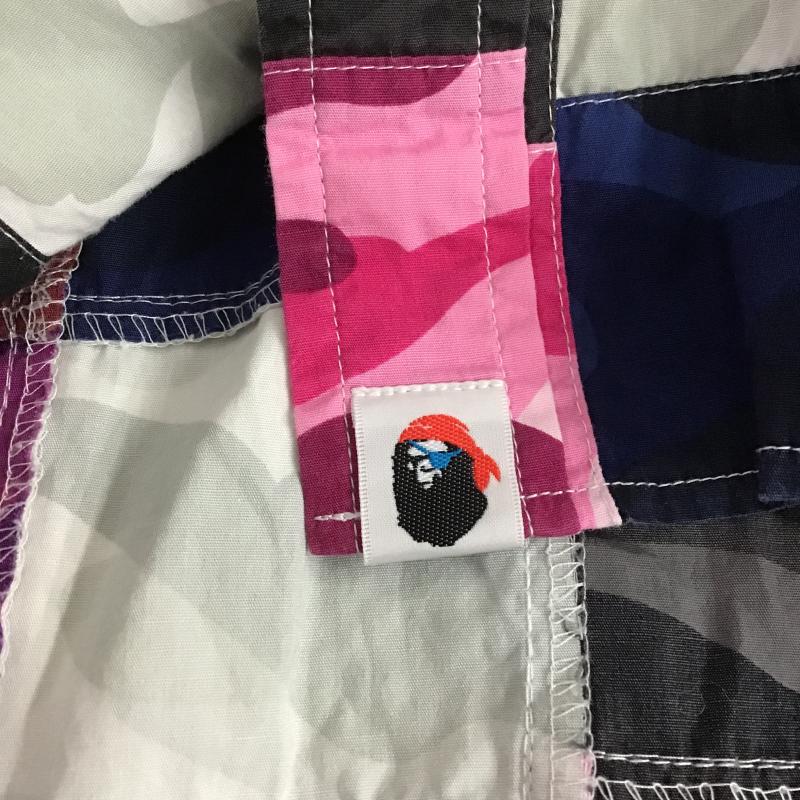 アベイシングエイプ A BATHING APE シャツ、ブラウス 長袖 長袖シャツ プリントシャツ カラーシャツ L プリント マルチカラー / マルチカラー / multicolor メンズ USED 古着 中古 10161443