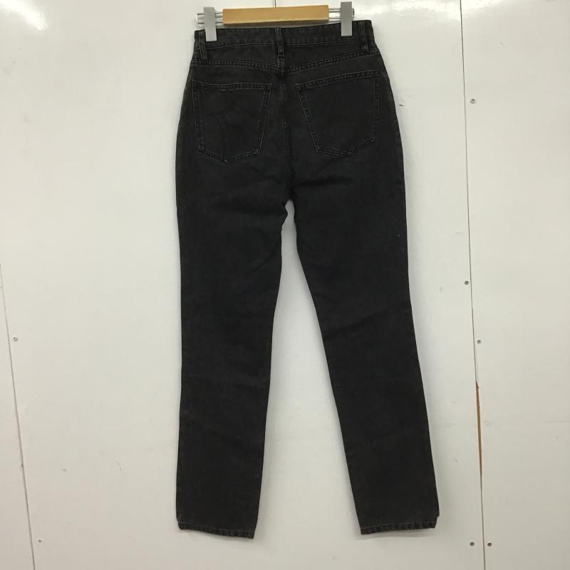 ルージュ Rouje パンツ デニム、ジーンズ 26インチ 無地 黒 / ブラック / black レディース USED 古着 中古 10161444