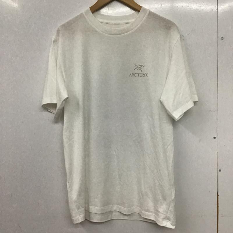アークテリクス ARC TERYX Tシャツ 半袖 半袖カットソー プリントTシャツ クルーネックカットソー S ロゴ、文字 白 / ホワイト / white メンズ USED 古着 中古 10161448
