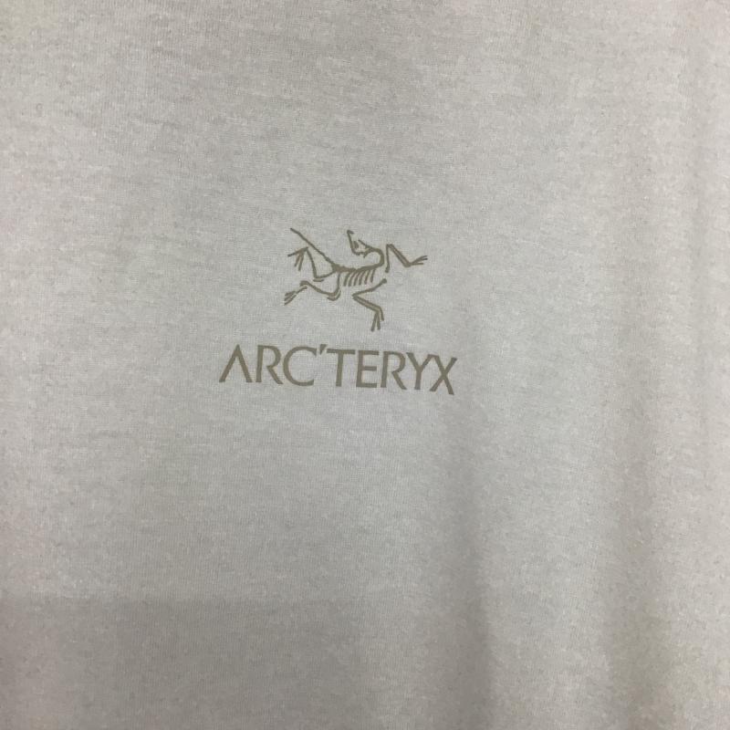 アークテリクス ARC TERYX Tシャツ 半袖 半袖カットソー プリントTシャツ クルーネックカットソー S ロゴ、文字 白 / ホワイト / white メンズ USED 古着 中古 10161448