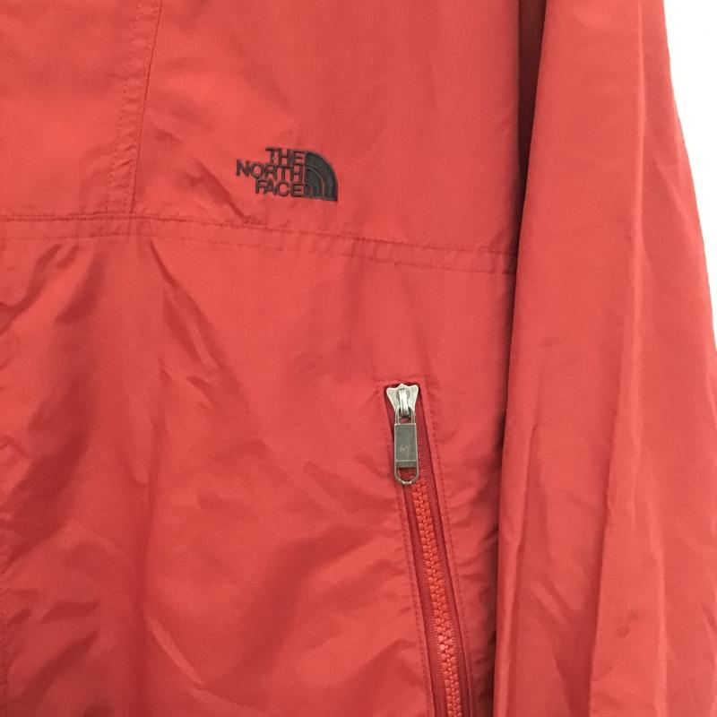 ザノースフェイス THE NORTH FACE ジャケット、上着 ジャンパー、ブルゾン ジップアップパーカー 長袖パーカー カジュアルジャケット M ロゴ、文字 赤 / レッド / red メンズ USED 古着 中古 10161455