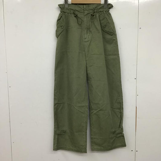 アリシアページボーイ alicia PAGEBOY パンツ ワークパンツ、ペインターパンツ FREE 無地 カーキ / カーキ / khaki レディース USED 古着 中古 10161456