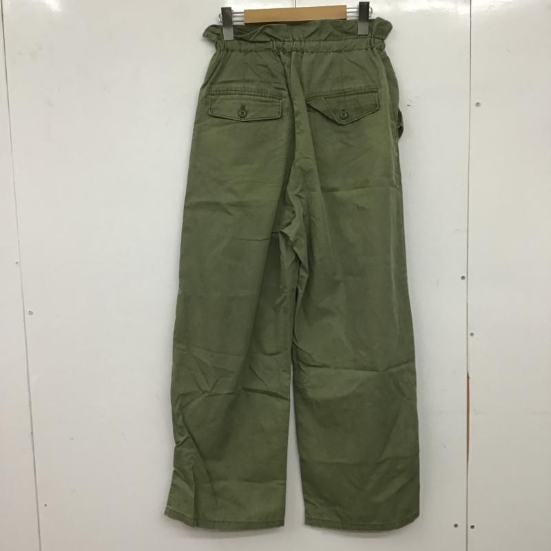 アリシアページボーイ alicia PAGEBOY パンツ ワークパンツ、ペインターパンツ FREE 無地 カーキ / カーキ / khaki レディース USED 古着 中古 10161456