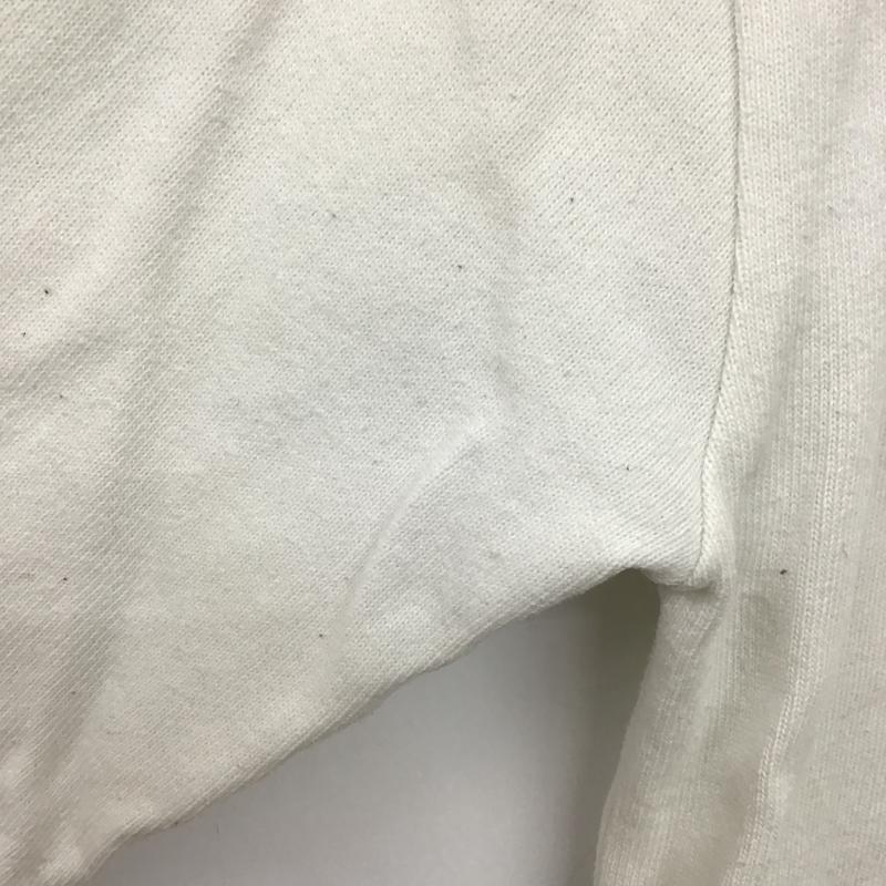 セントジェームス SAINT JAMES カットソー 長袖 長袖カットソー 無地カットソー ワイドネック 3 無地 白 / ホワイト / white メンズ USED 古着 中古 10161457