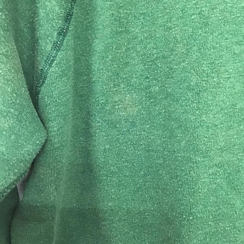 カレッジエイト パシフィック Collegiate Pacific トレーナー 長袖 長袖トレーナー スウェット クルーネック プルオーバー M ロゴ、文字 緑 / グリーン / green メンズ USED 古着 中古 10161459