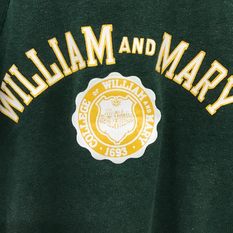 カレッジエイト パシフィック Collegiate Pacific トレーナー 長袖 長袖トレーナー スウェット クルーネック プルオーバー M ロゴ、文字 緑 / グリーン / green メンズ USED 古着 中古 10161459