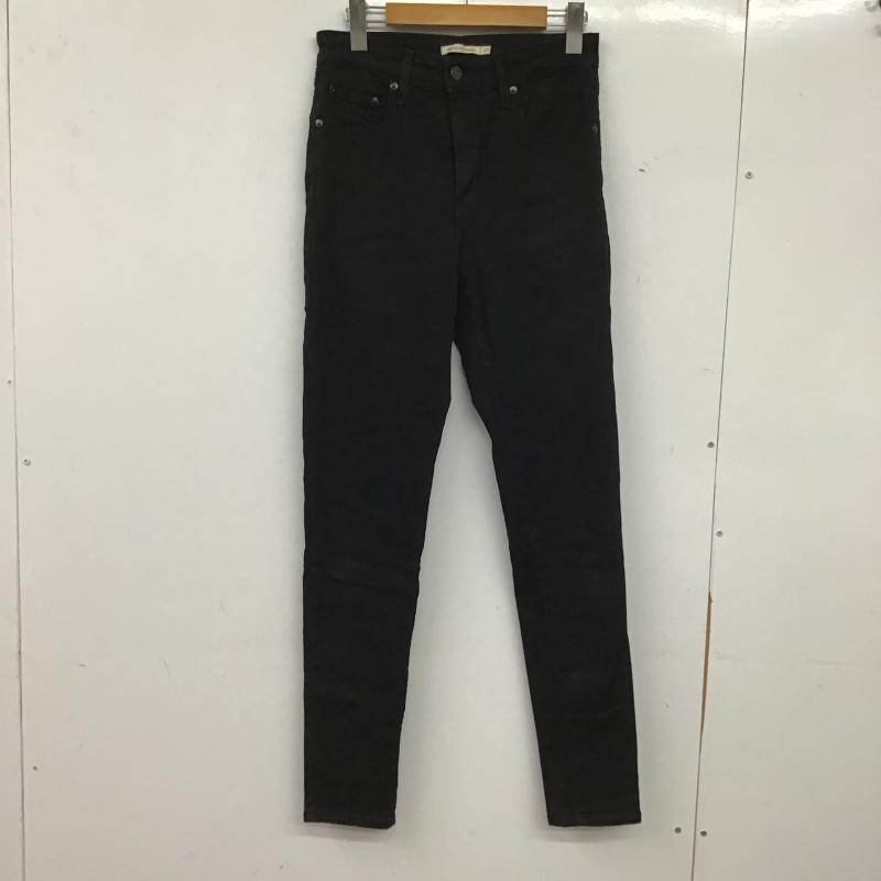 リーバイス Levi s パンツ デニム、ジーンズ 28インチ 無地 黒 / ブラック / black レディース USED 古着 中古 10161460