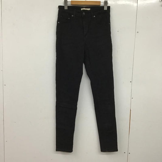 リーバイス Levi s パンツ デニム、ジーンズ 28インチ 無地 黒 / ブラック / black レディース USED 古着 中古 10161460